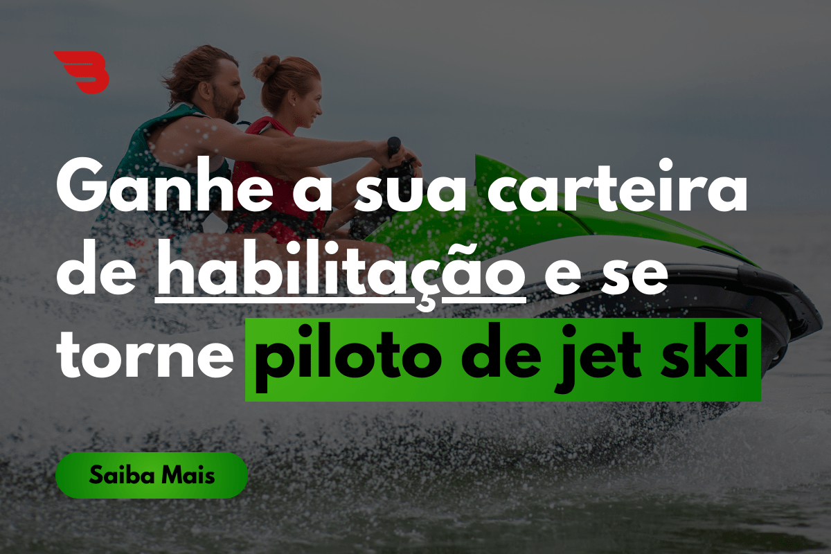 carteira de habilitação de jet ski